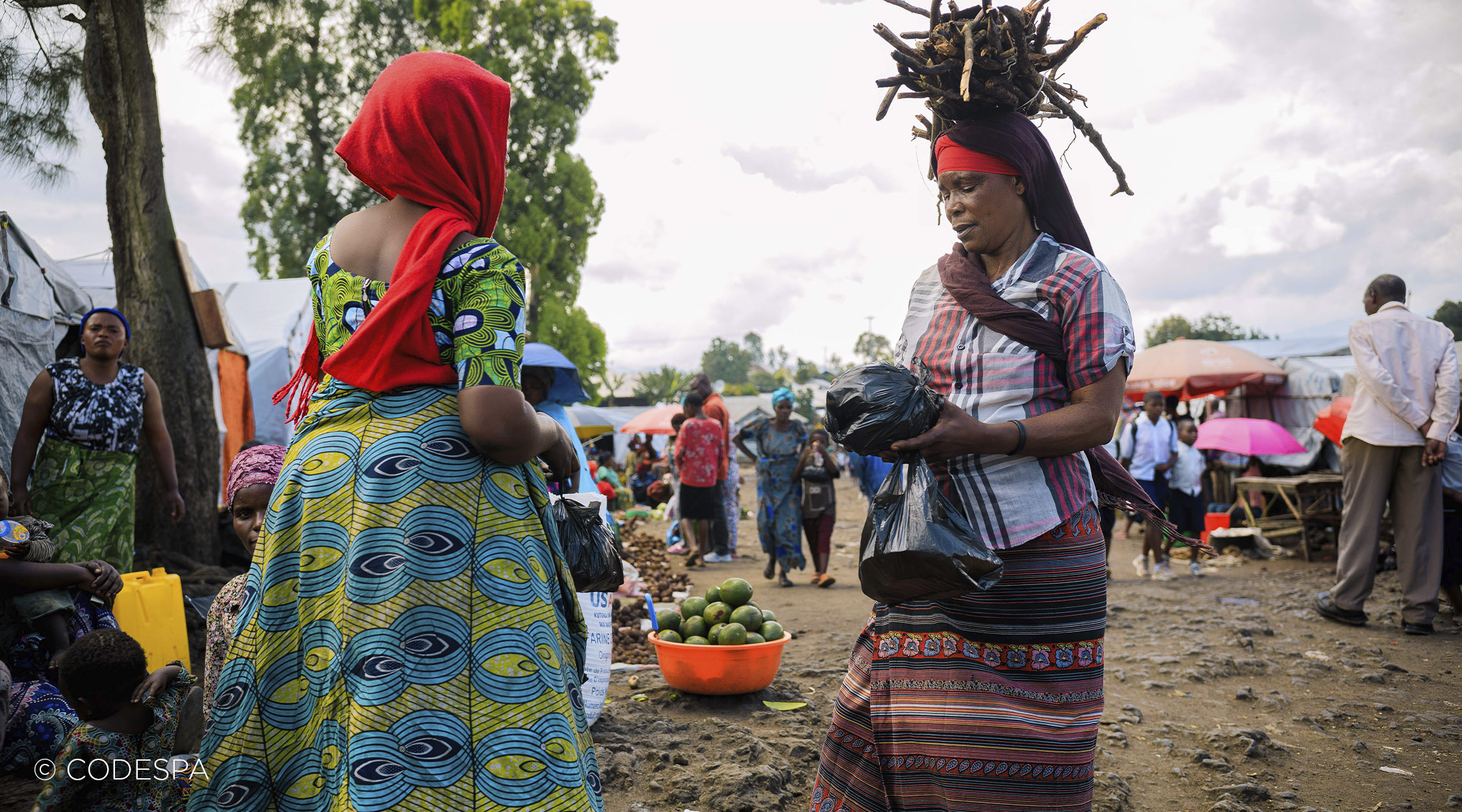 mujeres mercado congo